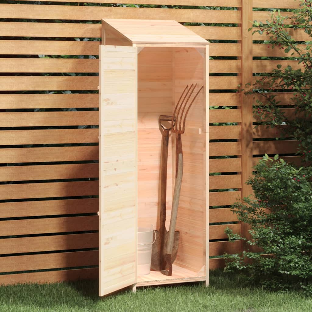 vidaXL Garden Shed 55x52x174.5 cm Solid Wood Fir