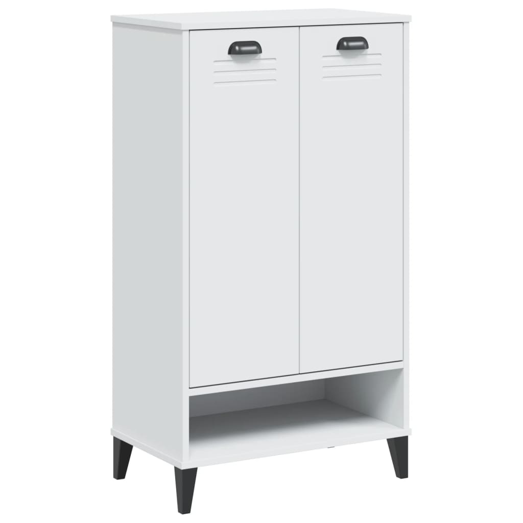 vidaXL Shoe Cabinet VIKEN White Engineered Wood