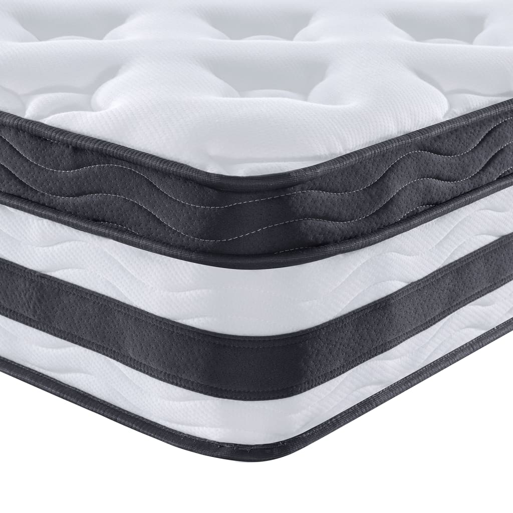 vidaXL Pocket Spring Mattress Medium 137x190 cm